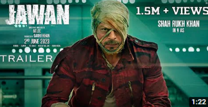 কড়া নিরাপত্তার পরও ফাঁস হয়ে গেলো জাওয়ান মুভির লুক!